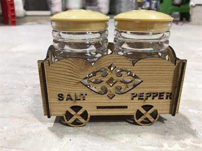 Salt N Pepper Jar With Cast Casing-_ Namak Dani_-Best For Dining Tables_-Dining Essentials_-Home Decor