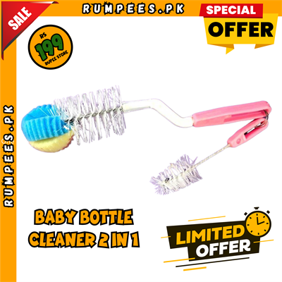 BABY BOTTLE CLEANER 2 in 1