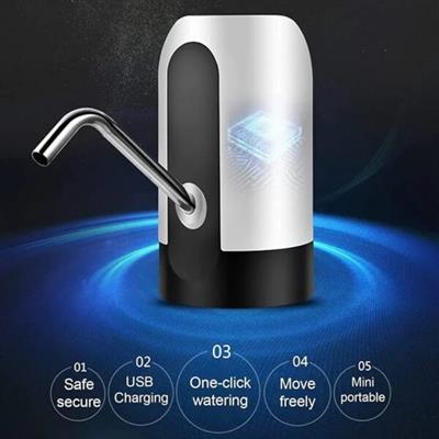 Water Bottle Pump, USB Charging Gallon Water Bottle Dispenser