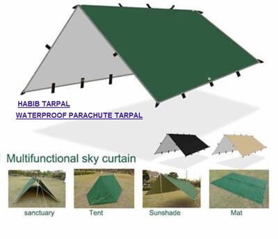 Awning Waterproof Tarp Tent Shade Canopy Sunshade Camping Beach Sun Shelter.