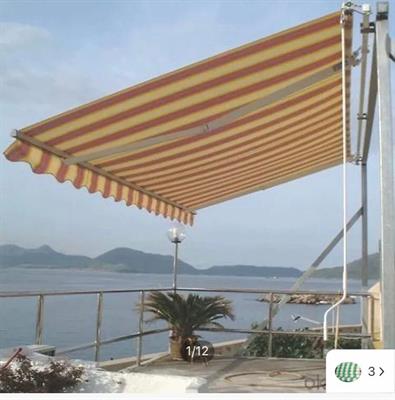 Folding Canvas Tarpal 100% waterproof,Used for sun shade and other outdoor activities.without frame.