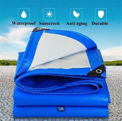 100% WATERPROOF PLASTIC KOREAN TARPAL SIZE (18 ftX30 ft) USED FOR SUNSHADE AND OTHER OUTDOOR ACTIVITIES.