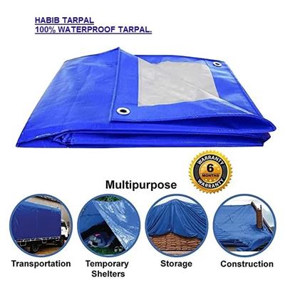 Plastic Tarpal ,Made in Korea, Size (9ft x 12ft) Waterproof 100% .USED FOR SUNSHADE AND OTHER OUTDOOR ACTIVITIES.