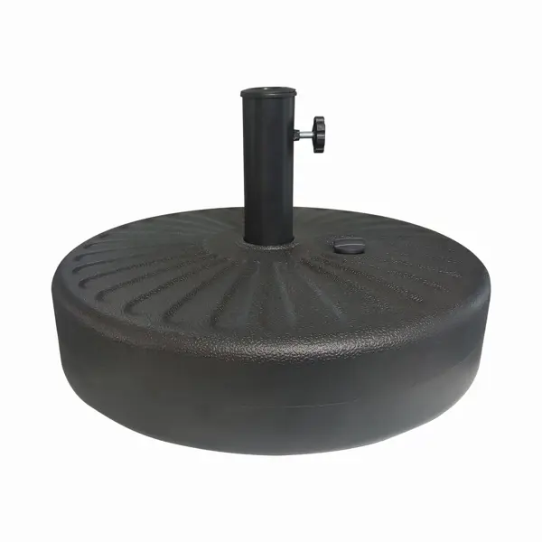 Garden Umbrella Ground Base Stand,Adjustment Knob,Pole Holder for Outdoor, Lawn,Heavy-duty,Durable.