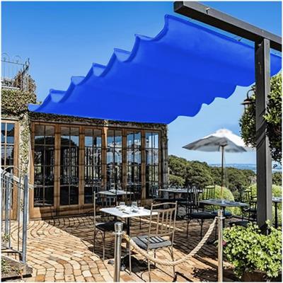 Sliding Blue Color Sunshade Net,Anti-UV,Shading rate 85%,Heat-resistance.