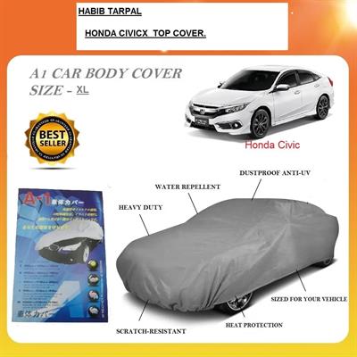 HONDA CIVIC X CAR TOP COVER,HIGH QUALITY, WATERPROOF SOFT COVER.