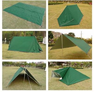 Size (9 ft X 15 ft) Green 100% waterproof  tarpaulin,UV stabilized,durable,high quality,edge to edge borders double stitched with 10 rings,used for shun shade and other outdoor activities.