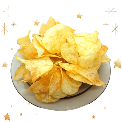 Plain Chips Salted (85 Grams)