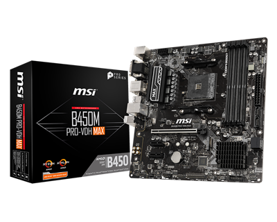 MSI B450M PRO-VDH MAX