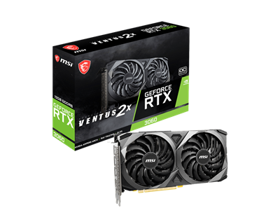 MSI GeForce RTX™ 3060 VENTUS 2X 12G OC