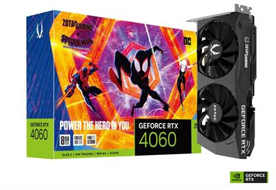  ZOTAC GAMING GeForce RTX 4060 8GB OC Spider-Man™: Across The Spider-Verse Bundle