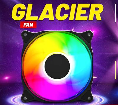 Edragon Case Fan Glacier Kit with Remote 3 in 1