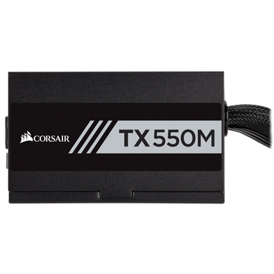 TX-M Series™ TX550M — 550 Watt 80 Plus® Gold Certified PSU