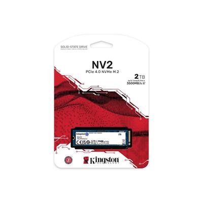 Kingston NV2 2TB PCIe 4.0 Gen 4 NVMe M.2 2280 SSD - SNVS/2000G