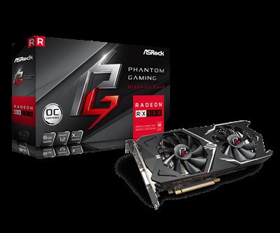 Phantom Gaming
X Radeon™ RX580 8G OC (used with box)