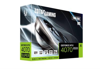  ZOTAC GAMING GeForce RTX 4070 SUPER Twin Edge 12GB GDDR6X