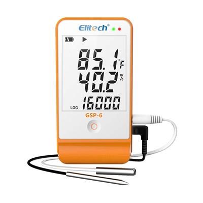 Elitech GSP-6 Digital Temperature & Humidity Data Logger - 16,000 Readings