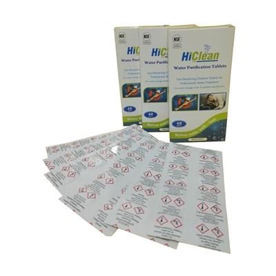 HiClean Chlorine Tablets NaDCC - Strip Pack