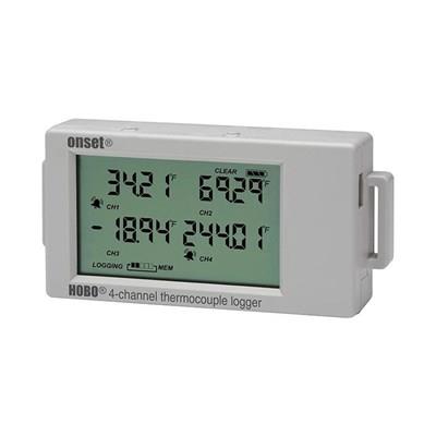 HOBO UX120-014M 4-Channel Temperature Data Logger -260°C to 1,820°C