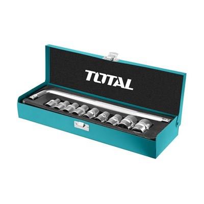 Total THTL121101 Socket Set ?" - 0.5" - 10 Pcs