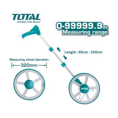 Total TMT19923 Measuring Wheel with Digital Display