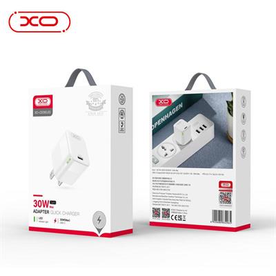 XO CE06 30W GaN Charger PD Fast USB Type C Charger USB C PD3.0 QC3.0 Quick Charging For iPhone