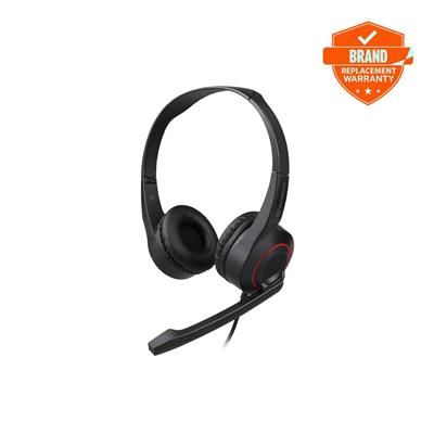 Micropack Wired USB Stereo Headset With Noise Cancellation Microphone MHP-02