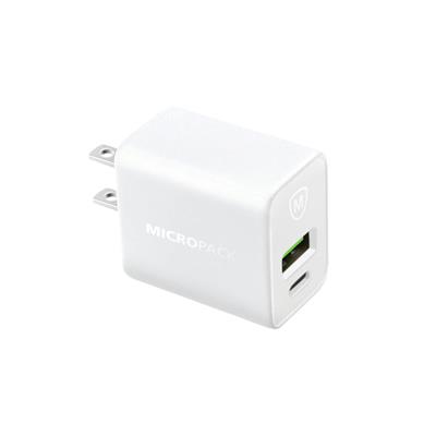 Micropack 33W Fast Charging Block USB C Wall Charger Dual Port MWC-233PD