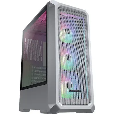 Cougar Archon 2 Mesh RGB Elegant ARGB Mid Tower Case with Powerful Mesh Intakes | White