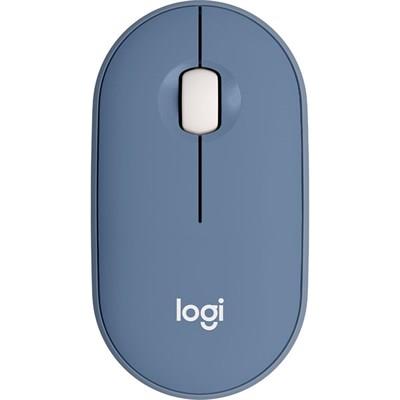 Logitech Pebble M350 Wireless Mouse (Blueberry) 910-006667