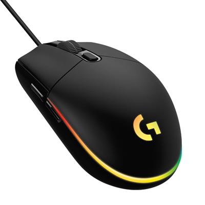 Logitech G102 Lightsync RGB 6 Button Gaming Mouse | Black - 910-005802