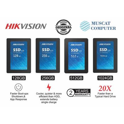 HikVision E100 128GB SSD 2.5" SATA 6GB/s Solid State Drive HS-SSD-E100