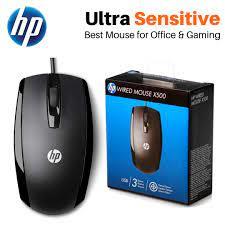 HP X500 Optical Wired USB Mouse