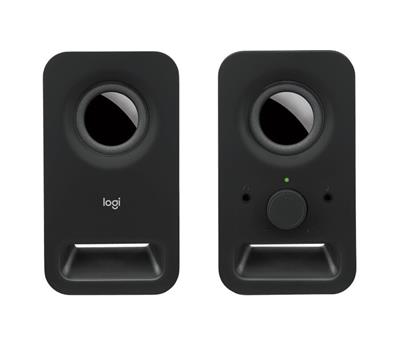 Logitech Z150 Multimedia Speakers with Stereo Sound for Multiple Devices - Black
