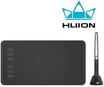 Huion Inspiroy H640P 6.3×3.9 inch Graphics Drawing Tablet with Battery-free Stylus and 8192 Pressure Sensitivity