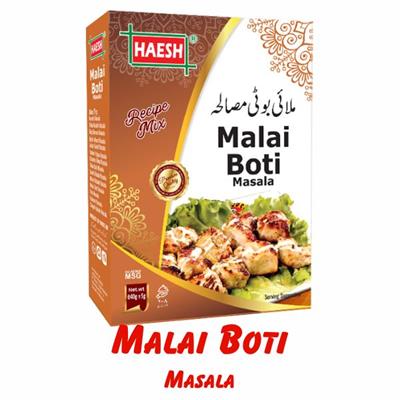 Haesh Malai Boti Masala 40g Box