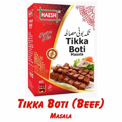 Haesh Tikka Boti Masala ( Beef) 50g Pack