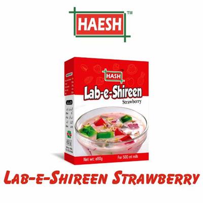 Lab-e-Shireen Strawberry 80g Box for 500ml Milk
