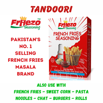 Friezo French Fries Masala Tandoori Flavour 50g Box