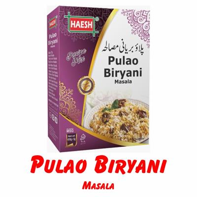 Haesh Pulao Biryani Masala 50g Box