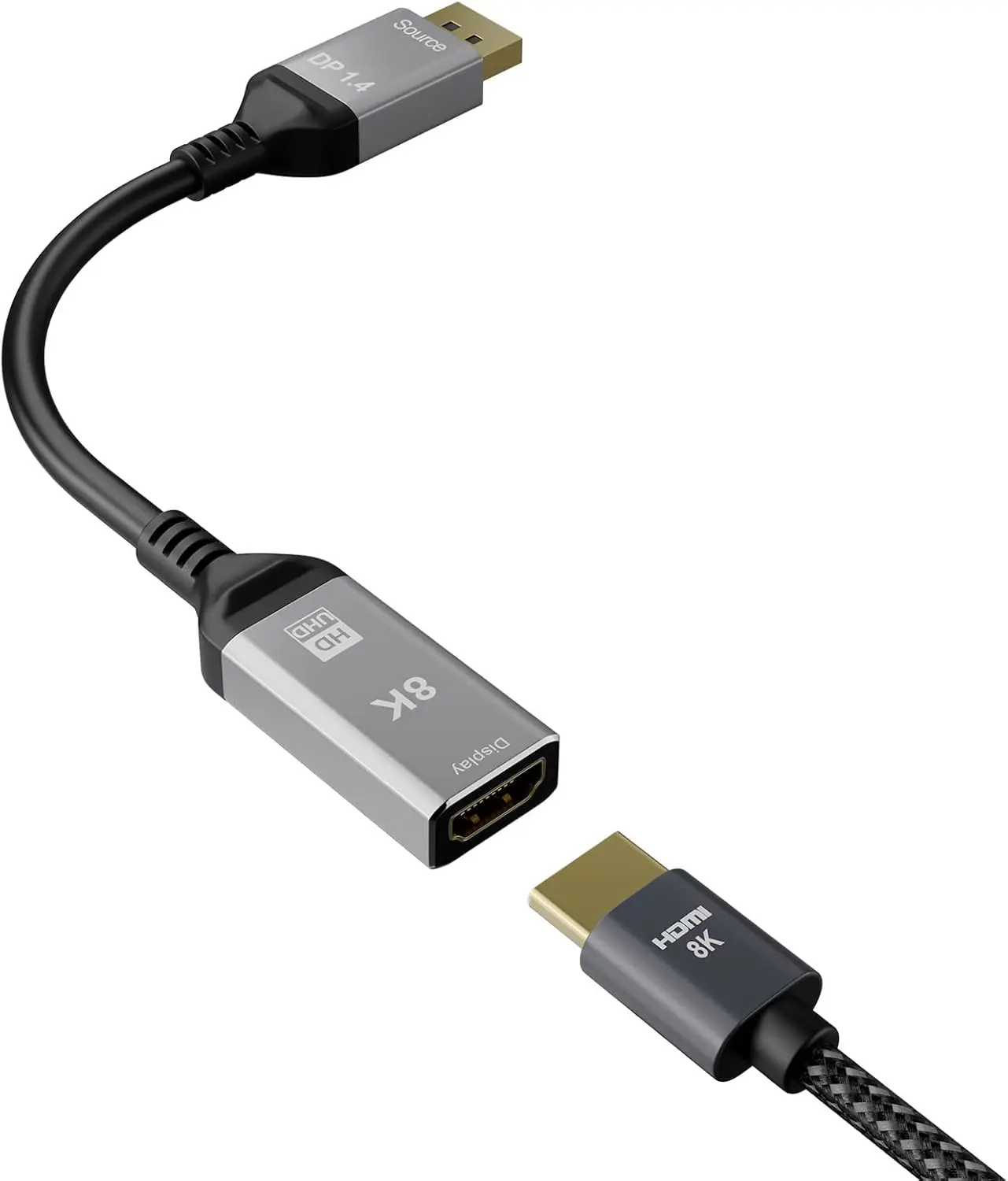 Basics Cable adaptador de pantalla Mini DisplayPort a HDMI, 6