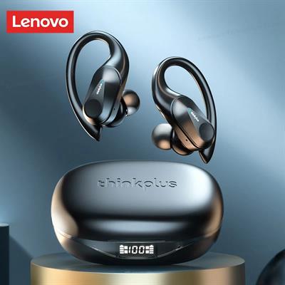 Lenovo LP75 | Wireless Ear-hook | Sports Headphones | Bluetooth 5.3 | True Wireless Earbuds | Sweatproof Earphone | Wireless Bluetooth-Compatible | Earphone