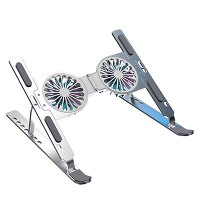 UTHAI C9 Aluminum Alloy Laptop Stand Foldable With Air Cooling Radiator Height Adjustable Storage Rack