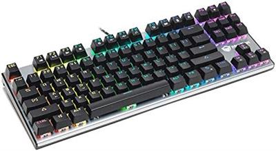 MEETION MT-MK04 RGB 87 Keys Mechanical Gaming Keyboard Wired USB Gaming Keyboard