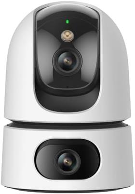 IMOU 3K (3MP+3MP) Dual Lens Indoor WiFi Surveillance Camera, 360° Camera with AI Person/Animal/Sound Detection, Automatic Tracking, Night Vision Colour, Two-Way Audio, Private Mode