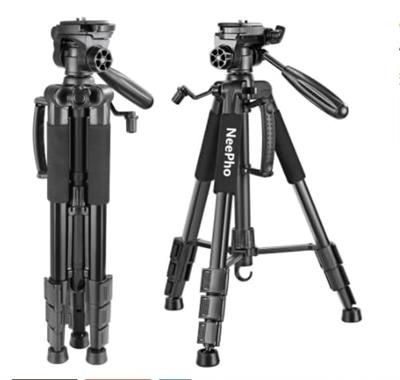 NeePho Tripod Professional Camera Tripod NP-3180S with 360 Degree Rotation Accurate Video Recording | Wireless Remote Control Compatible with Most Phone | Stable Flip Lock Aluminium Alloy Legs