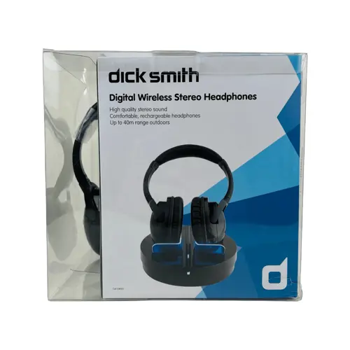 Dick Smith - 2.4GHz Stereo Digital Wireless Headphones