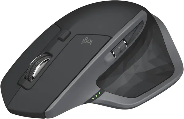 Logitech MX Master 2S Bluetooth Edition Wireless Mouse, Multi-Surface, Hyper-Fast Scrolling, Ergonomic, Rechargeable, Connects Up to 3 Mac/PC Computers - Graphite (Used)