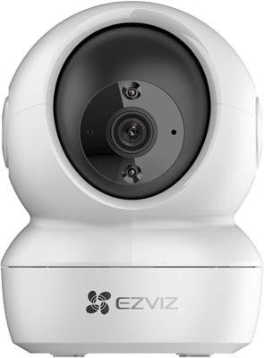 EZVIZ H6c 2K+ Intelligent Pan/Tilt 4MP WiFi Surveillance Camera with 360° Panoramic View, Two-Way Audio, Motion Detection with Automatic Tracking, Night Vision (up to 10 m)