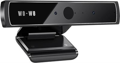 Wo-We Windows Hello Face Recognition Webcam, Light-Fast Unlock for Windows 10/11, Anti-Hacking
